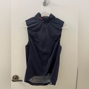 SOUPLESSE LIGHTWEIGHT RAIN GILET NAVY BLUE